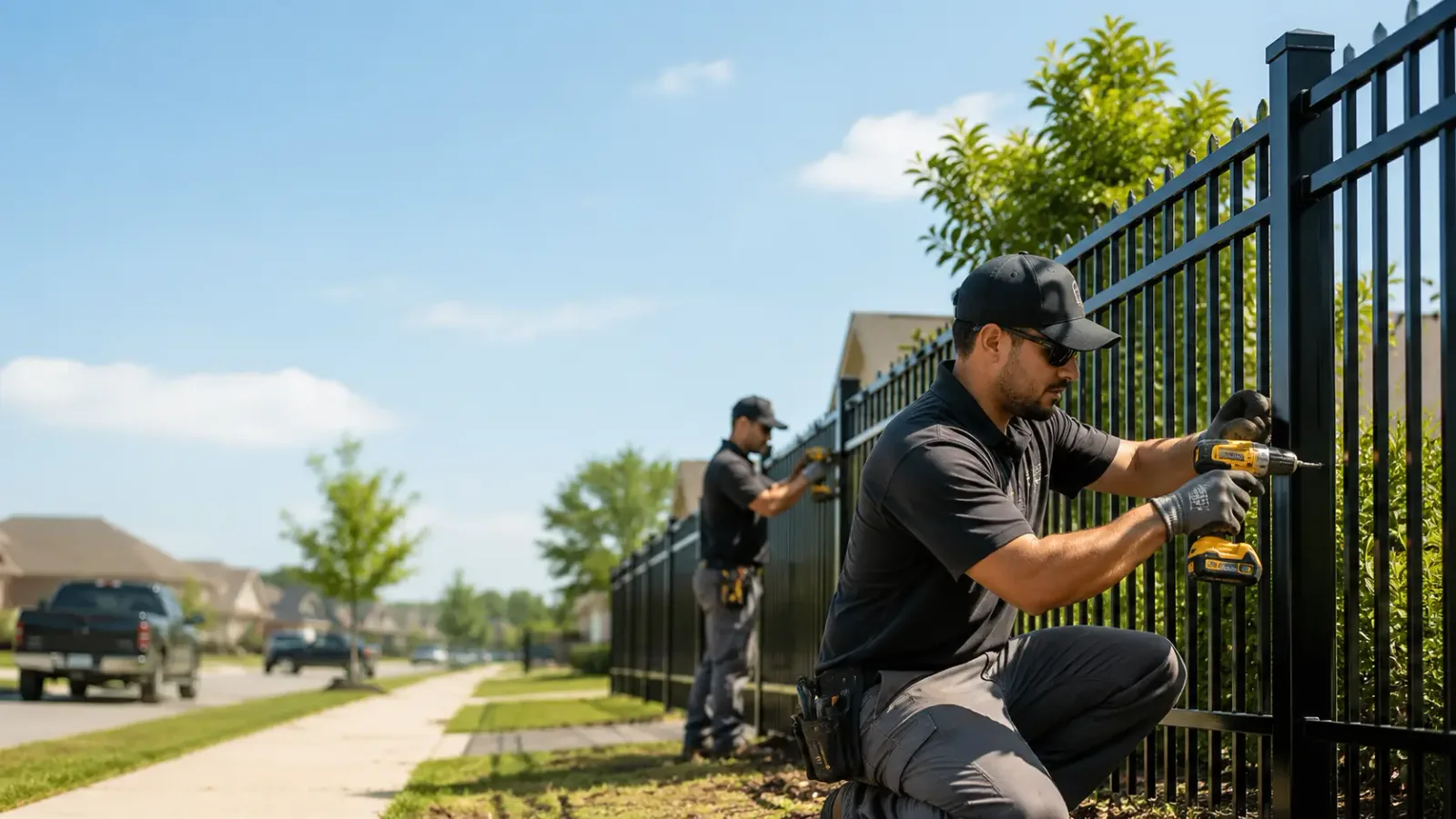 Metal Fence Installation in Franklin, KY